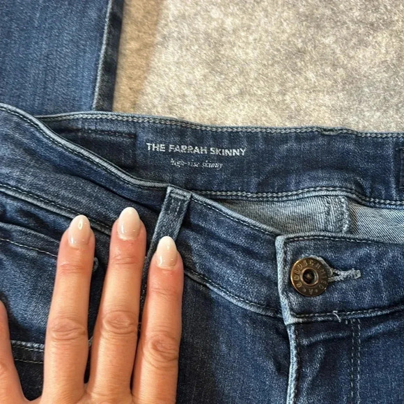 AG Jeans, The Farrah  High Rise Skinny. Size 27R - Picture 9 of 13